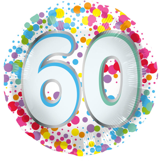 18in/45cm 60 Regenbogen