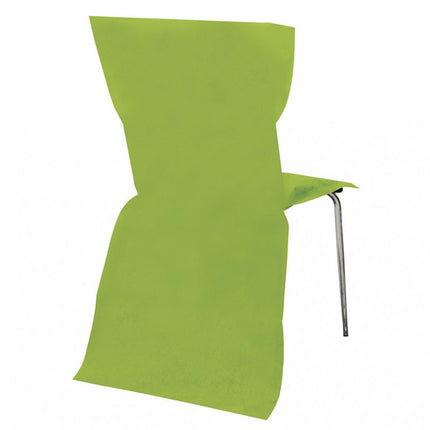 Limettengrüne Stuhlhusse 6tlg