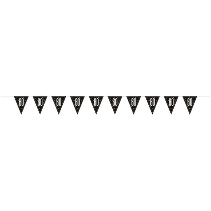 60 Jaar Vlag 2,74m van Unique koop je bij Partywinkel
