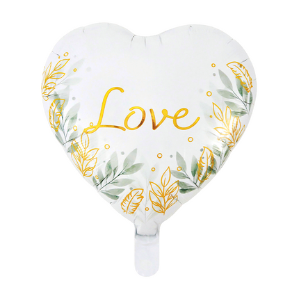 Love-Heliumballon Herz 46 cm