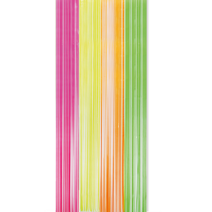 Neon-Türvorhang, farbig, 2,4 m