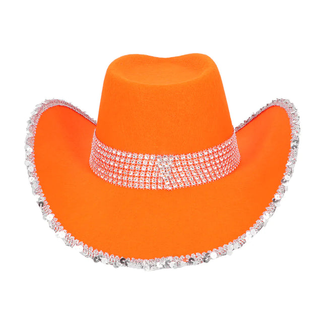 Cowboyhut Orange Uv Schwarzlicht