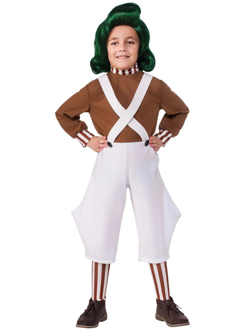Oompa Loompa Kostüm Jungen