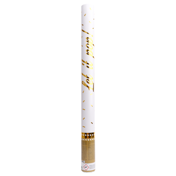 Gold Konfetti Kanone Folie 60cm