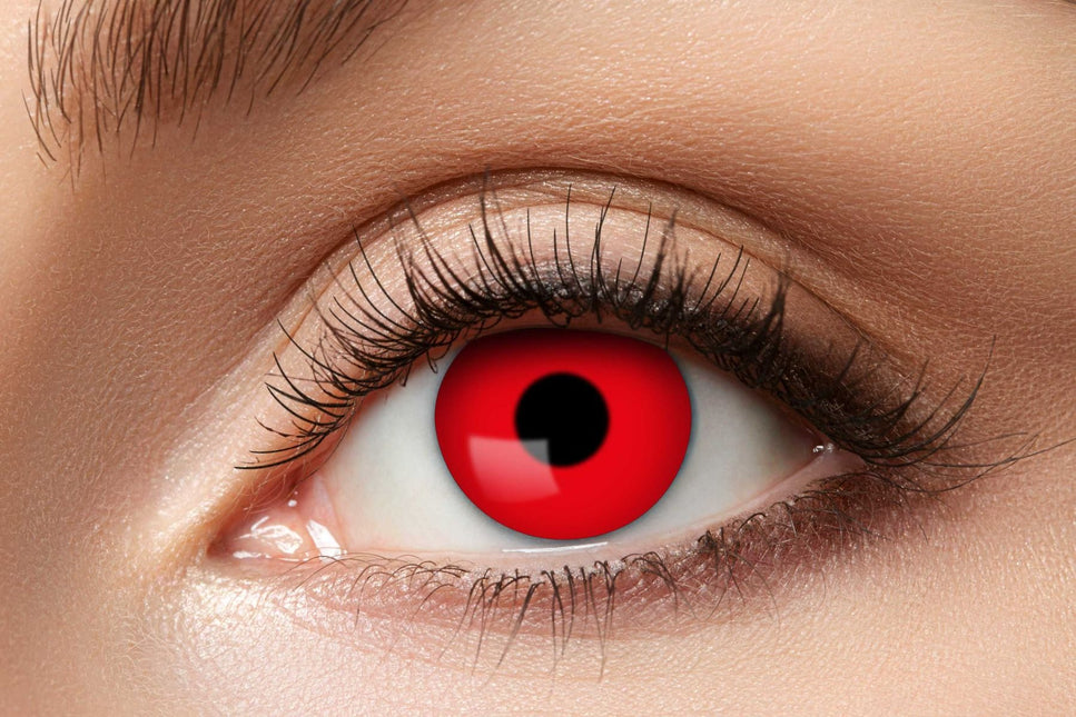 Halloween Farblinsen Rot