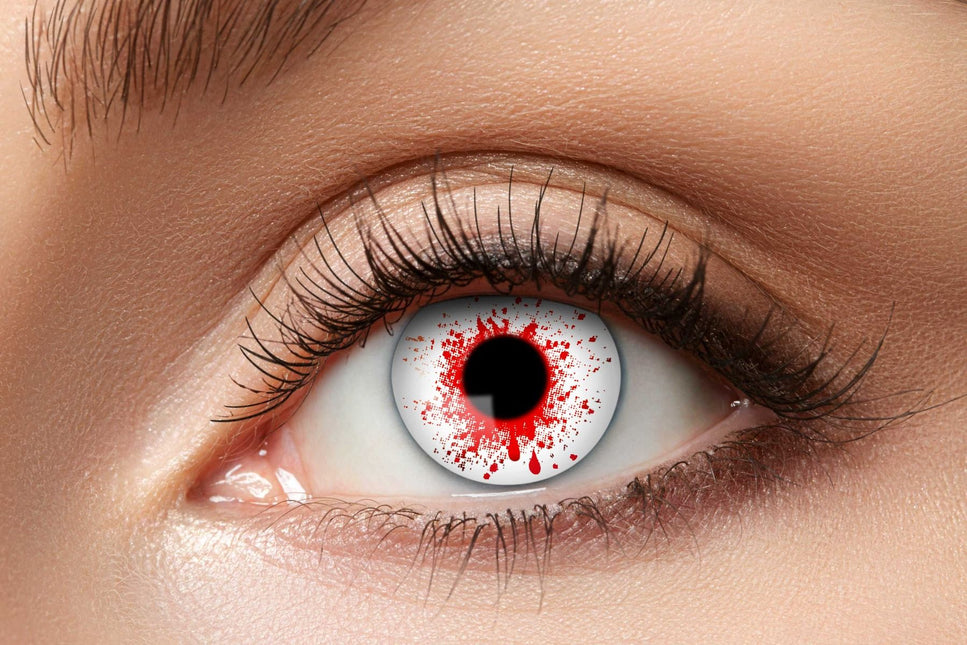 Halloween Farblinsen Blut