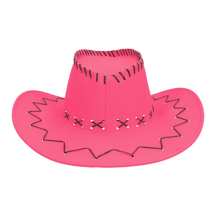 Cowboyhut „Savanne“ in Neonrosa, UV