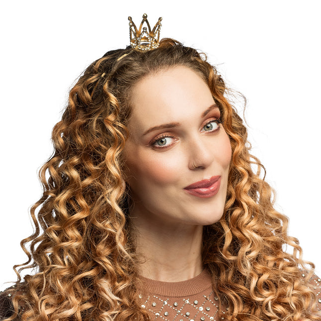 Metall Diadem Krone Esther