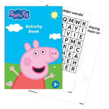 4 PEPPA PIG PTY-Aktivitätsbücher