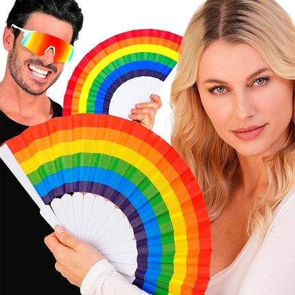 Fächer-Regenbogen