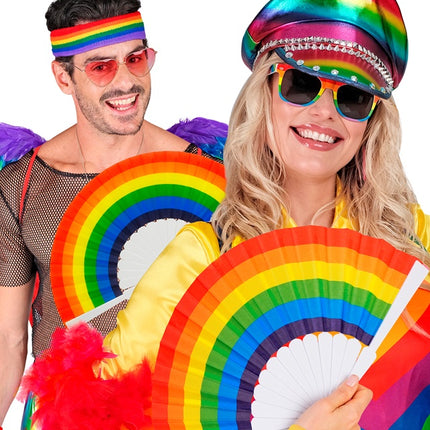 Fächer-Regenbogen