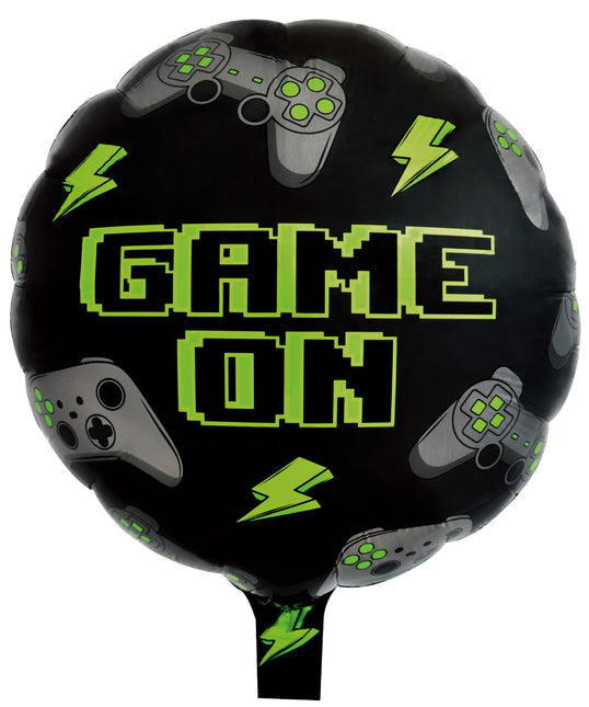 Gaming Party Helium Ballon Spiel auf leerem 45cm