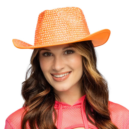 Cowboyhut Aurora neonorange UV