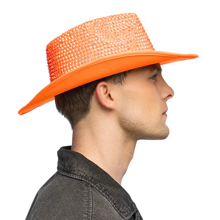 Cowboyhut Aurora neonorange UV