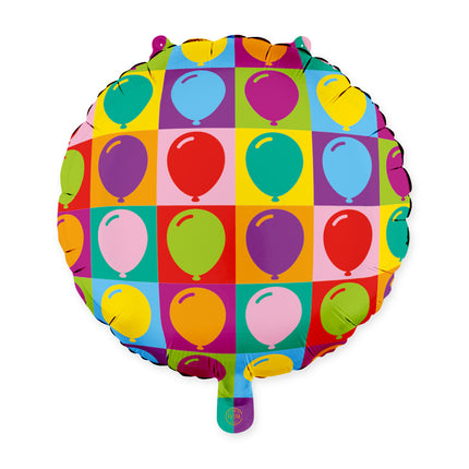 Bunte Heliumballons, 45 cm
