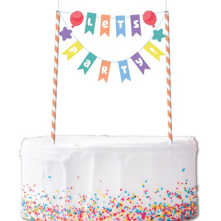 BLUEY BUNTING CAKE TPPR SET