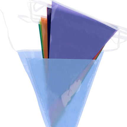Bunte Girlande Plastik 6m