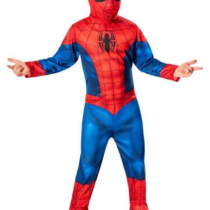 Spiderman-Kostüm, rot-blau, für Jungen