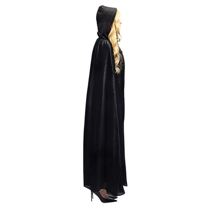 Halloween Cape Schwarz Rot Kreatur der Nacht