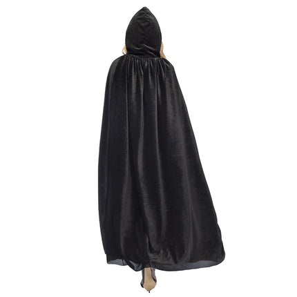 Halloween Cape Schwarz Rot Kreatur der Nacht