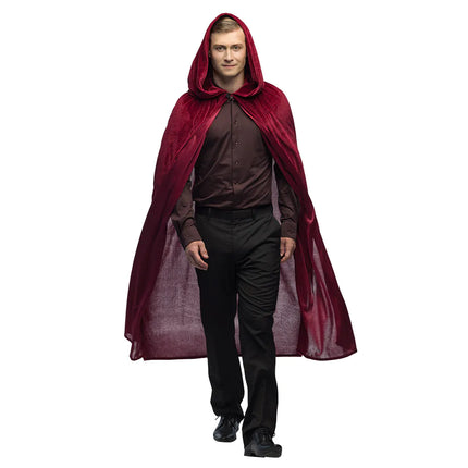 Halloween Cape Bordeaux Rot