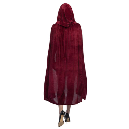 Halloween Cape Bordeaux Rot