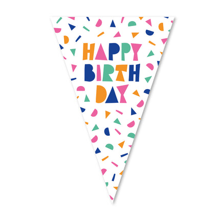 Happy Birthday Slinger Confetti 10m