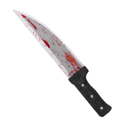Halloween Fake-Messer mit Blut 39cm