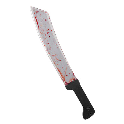 Halloween Fake Machete Blut 51cm