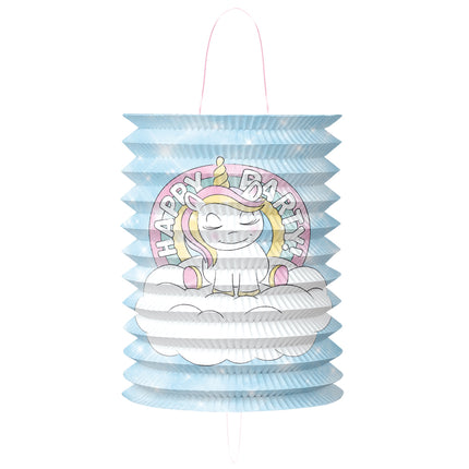 Einhorn-Lampion „Happy Birthday“