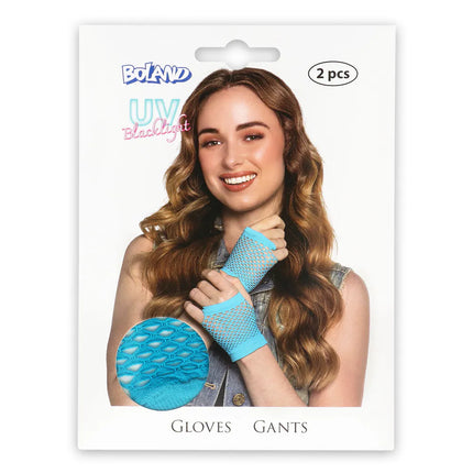 Visnet Handschoenen Blauw