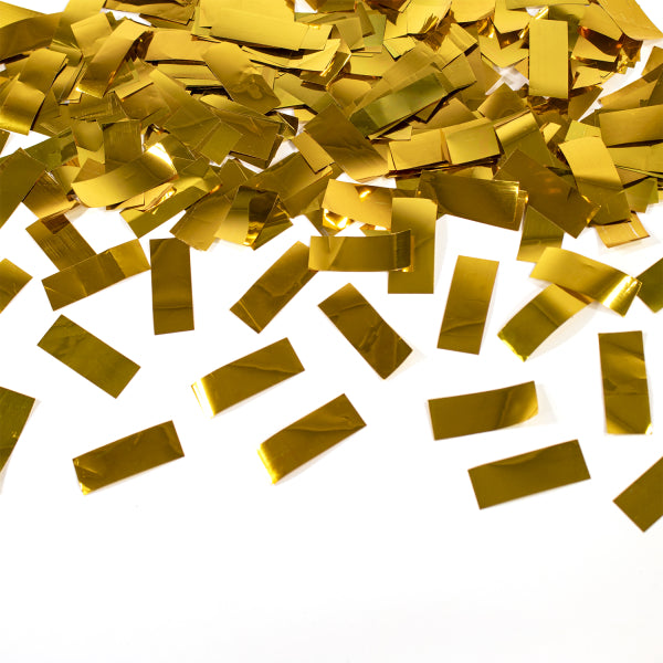 Gold Konfetti Kanone Folie 60cm