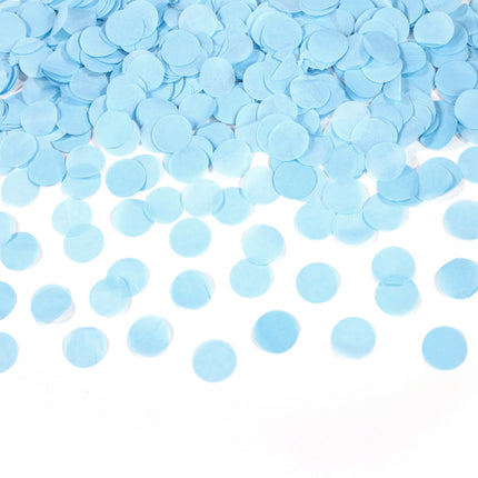 Gender Reveal Konfettikanone Hellblau 40cm