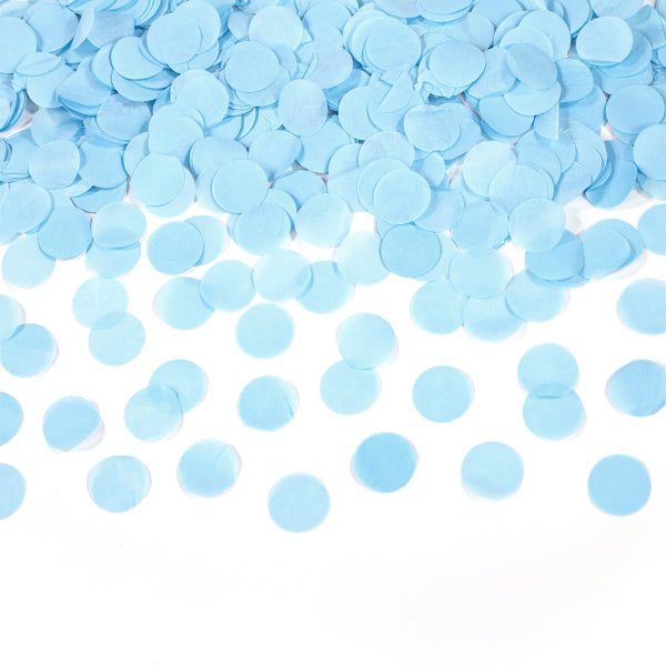 Gender Reveal Konfettikanone Hellblau 40cm