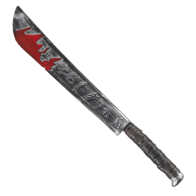 Halloween Fake Messer Blut 73cm