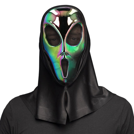 Halloween Maske Alien Holographic