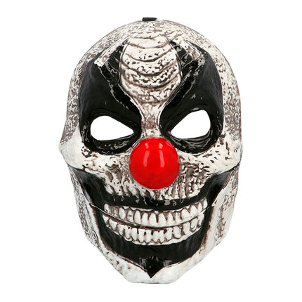 Halloween Maske Clown mit beweglichem Kiefer