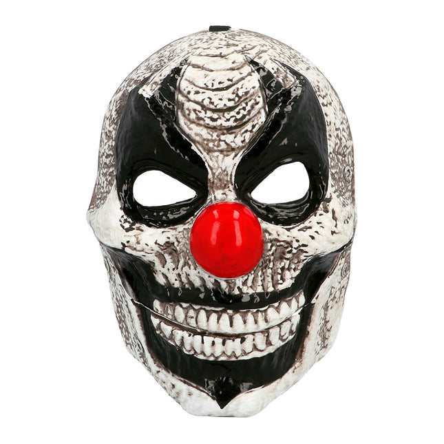 Halloween Maske Clown mit beweglichem Kiefer