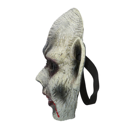Halloween Maske Grauer Vampir