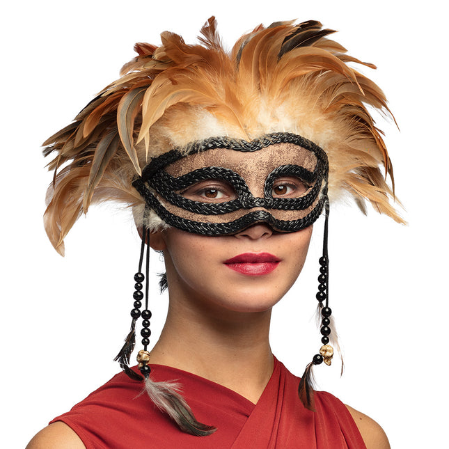 Halloween Augenmaske Voodoo Cimitiere