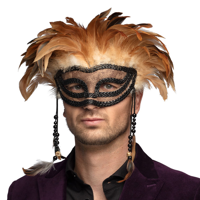Halloween Augenmaske Voodoo Cimitiere