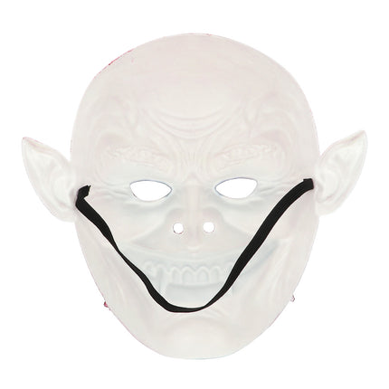 Halloween Maske Rot Weiß Vampir