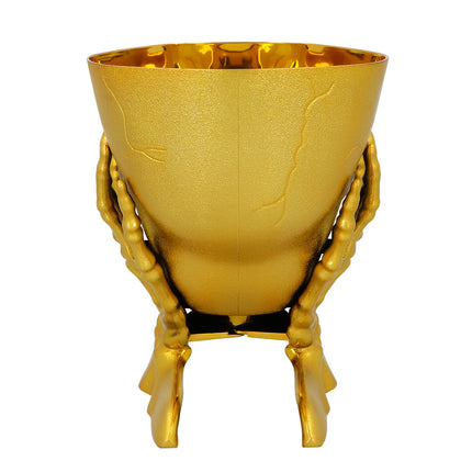 Schale Goldener Schädel