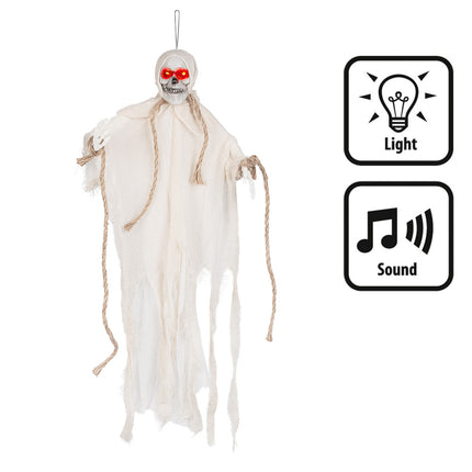 Halloween Hängende Dekoration Geist Led 55cm