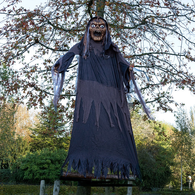 Halloween Puppe Hexe 3,5m