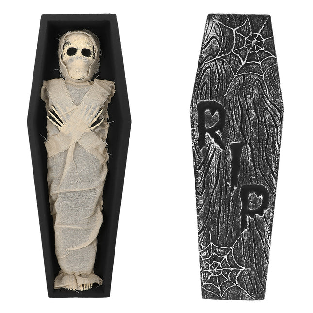 Halloween Deko Set Mumie 8 Stück
