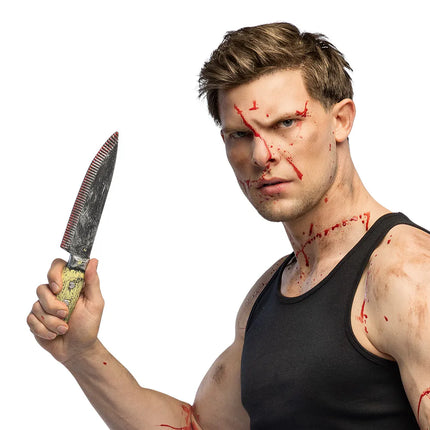 Halloween-Attrappe-Messer 21 cm