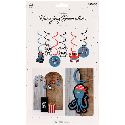 Swirl Dekoration Pirat /6