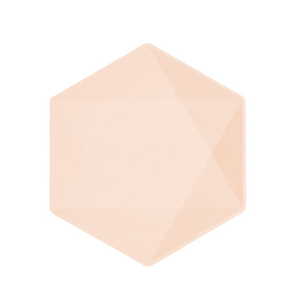 6 Teller 20,8x18,1cm apricot