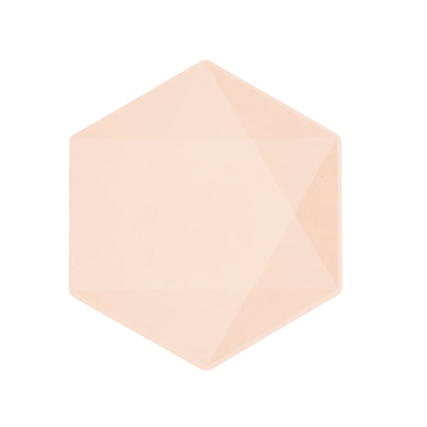 6 Teller 20,8x18,1cm apricot